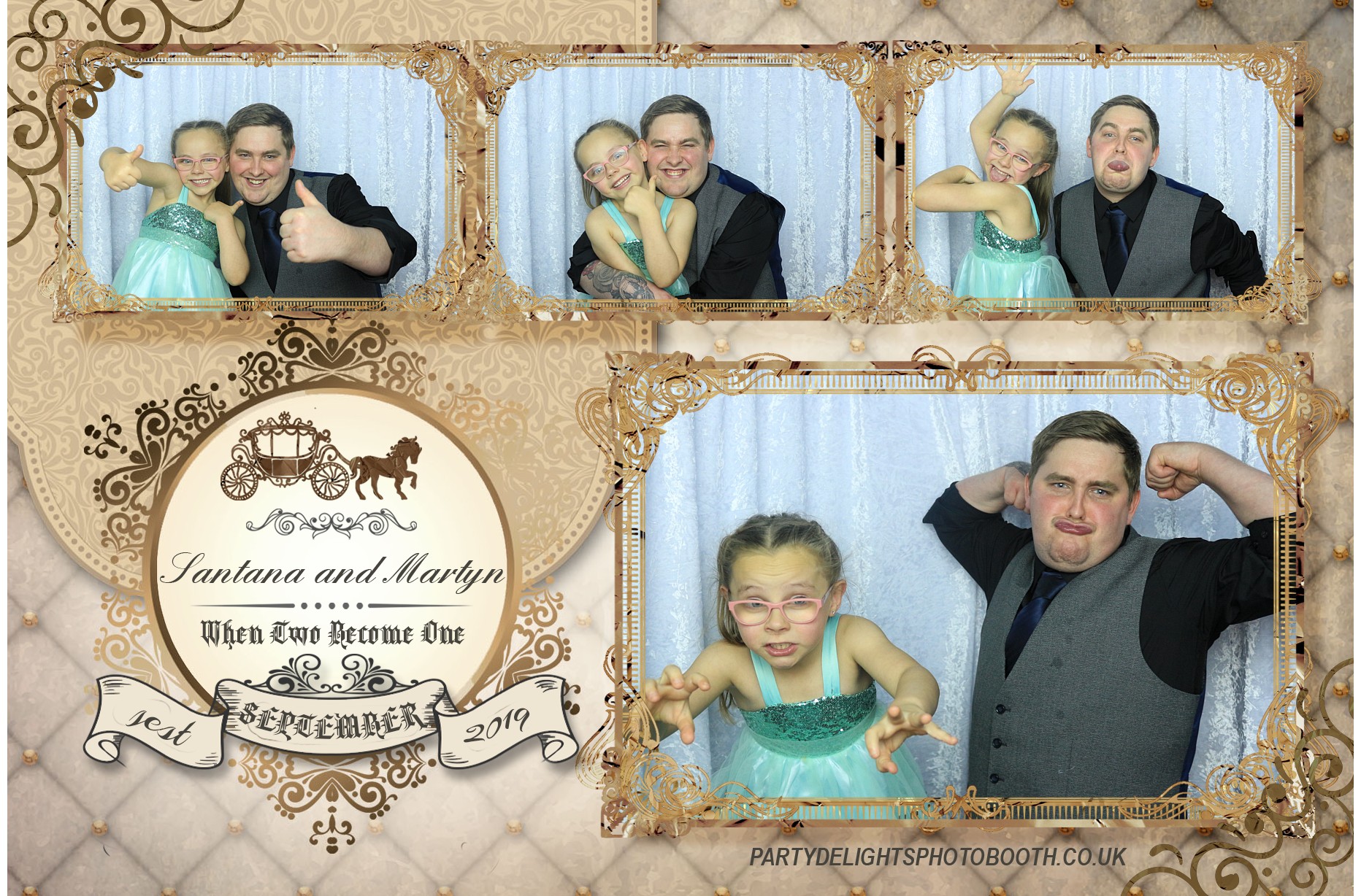 Martyn and Santana’s Wedding - Prints | View more photos from the event at gallery.partydelightsphotobooth.co.uk/u/PartyDelightsPhotoBooth/Martyn-and-Santana’s-Wedding-Prints